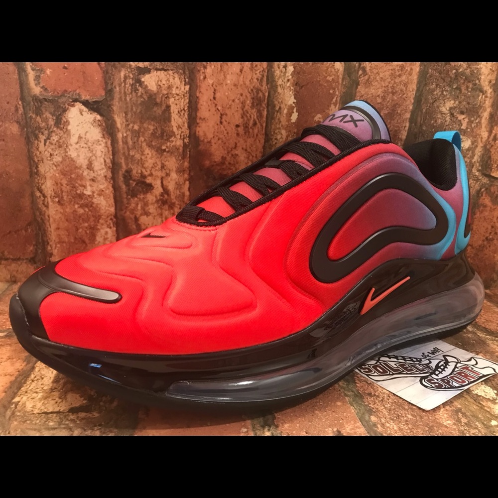 NEW Nike Air Max 720 Red Blue Vapormax 270 Mens - Picture 7 of 8